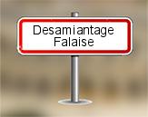 Examen visuel amiante à Falaise